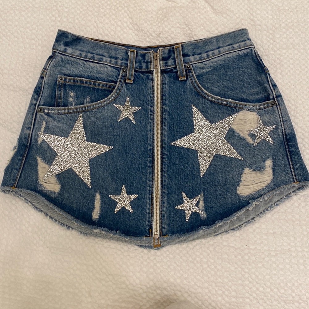 Carmar Jean skirt